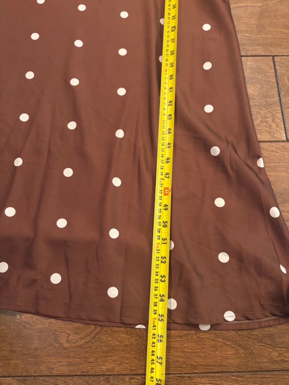 Petal & Pup Arella Brown Polka Dot Maxi Dress - Picture 16 of 16